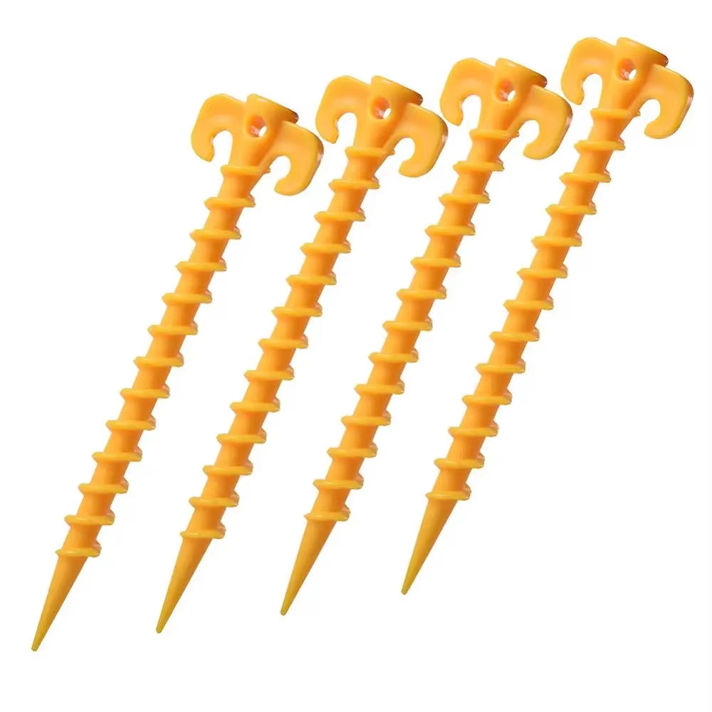 Sand Tent Stakes - 5-Pack Nylon Beach and Snow Pegs – image 5