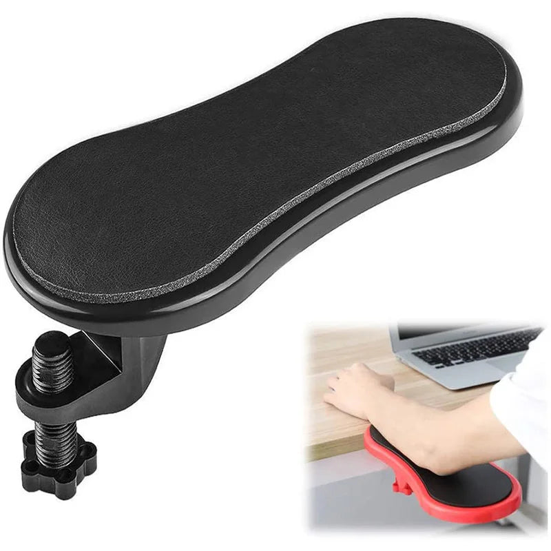Clip-On Desk Arm Rest Extender, Rotating Ergonomic Forearm Support – image 2