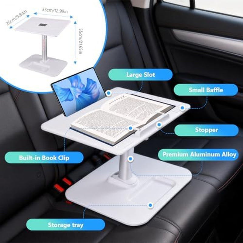 Car Seat Tray Table Foldable Travel Desk for Back Seat – image 5