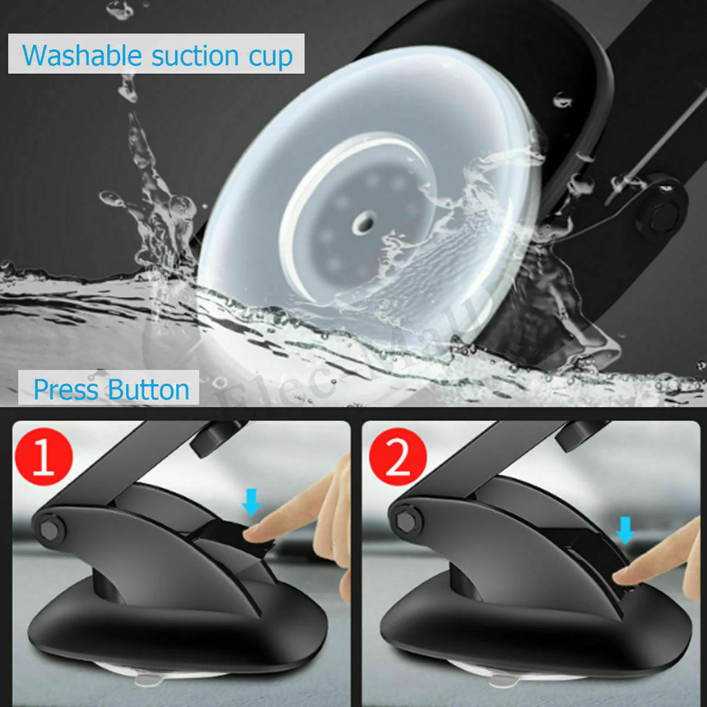 Wireless Car Charger Mount, Qi Fast Charging Phone Holder – image 8