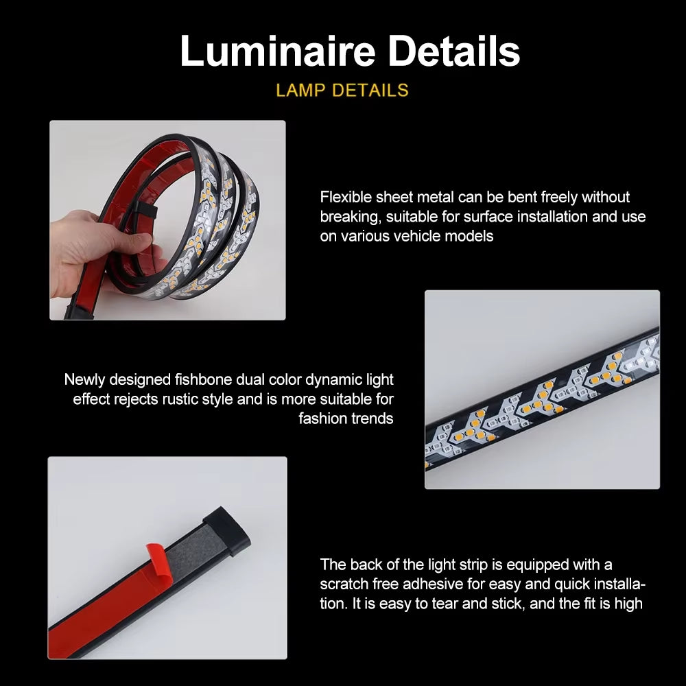 LED Tailgate Light Bar – Brake, Turn Signal & Reverse Strip – image 6