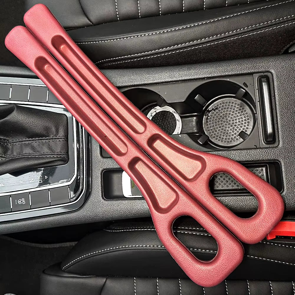 Seat Gap Filler Strip 2-Pack, Universal PU Console Crevice Blocker – image 8