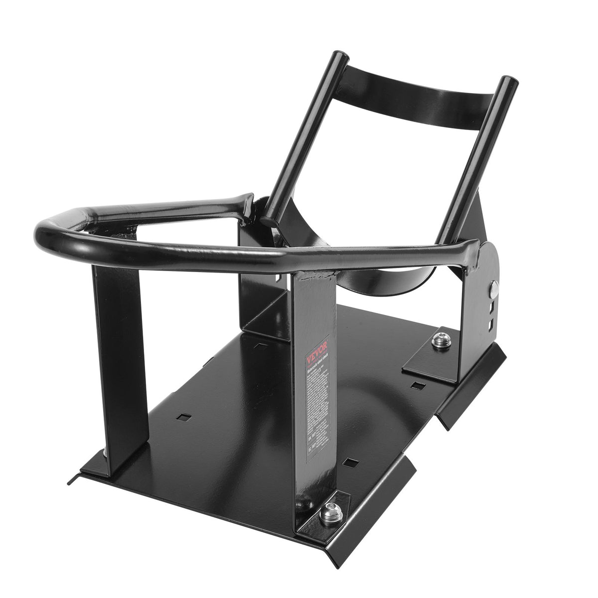 Motorcycle Wheel Chock, Steel Front Wheel Cradle Stand, 1800 lb – image 6