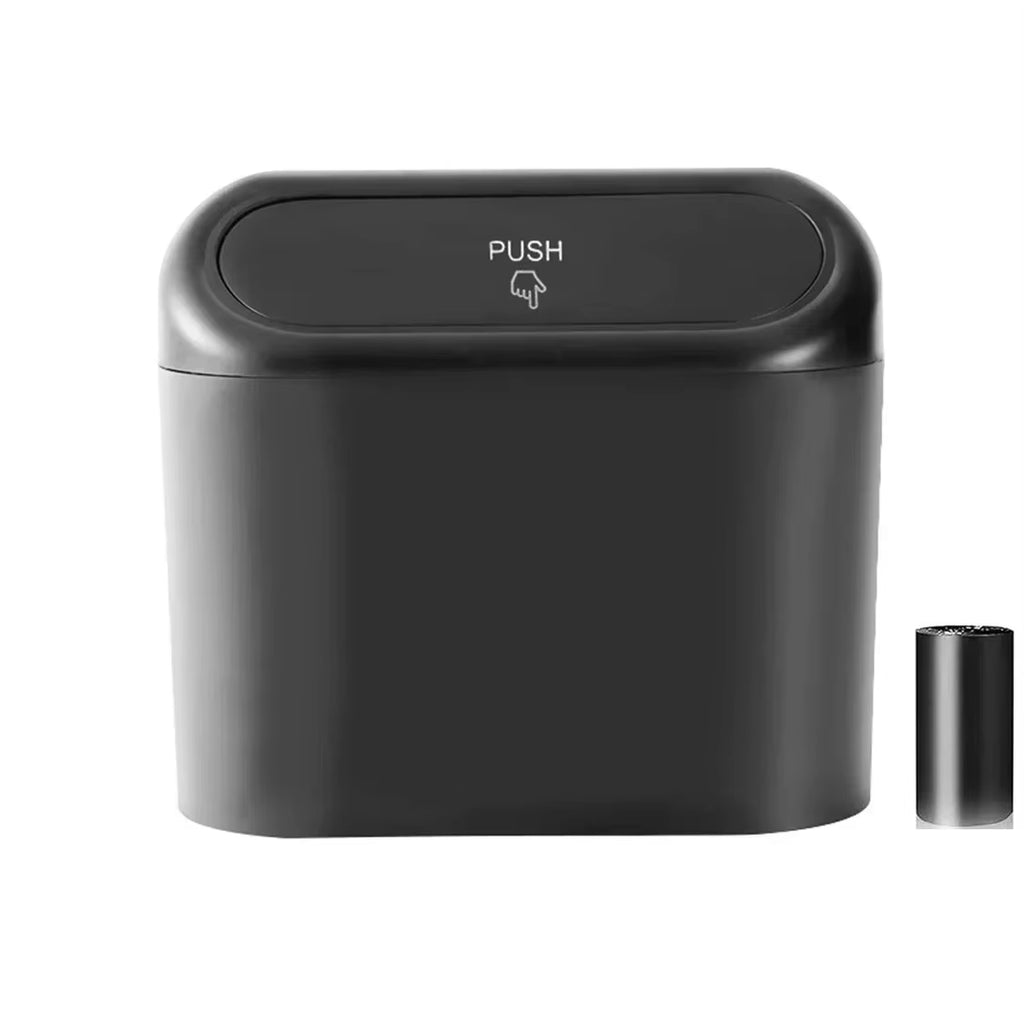 Mini Leak-Proof Car Trash Can with Lid – image 7