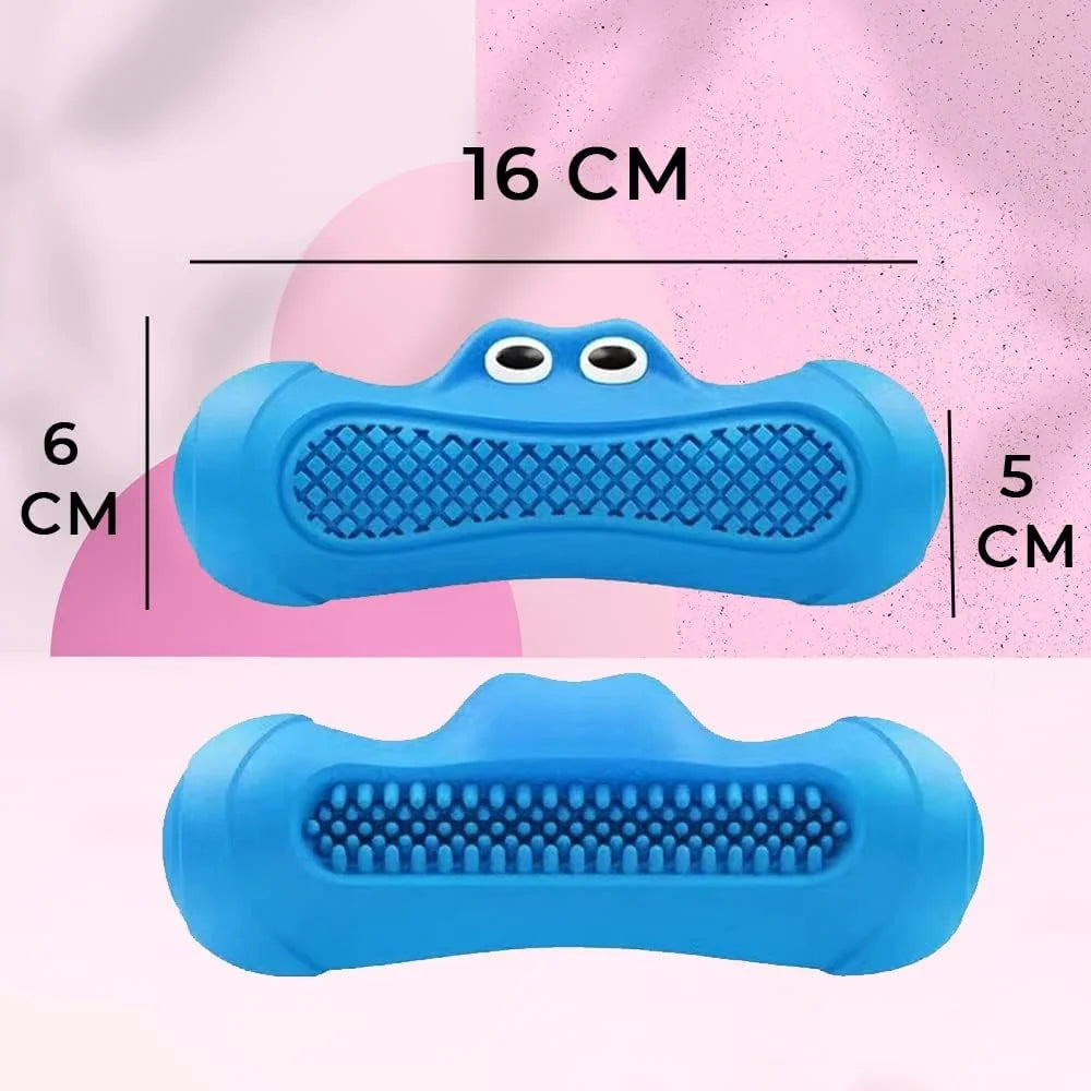 Squeaky Monster Rubber Chew Toy for Dogs – image 4