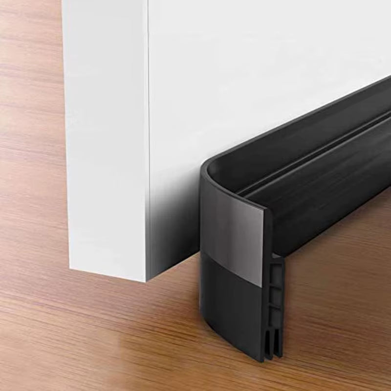 Door Draft Stopper – 39 in Under Door Seal Weather Stripping – image 2