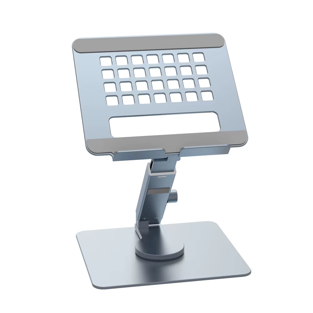 Aluminum Tablet Stand – 360° Rotating Foldable Desk Holder