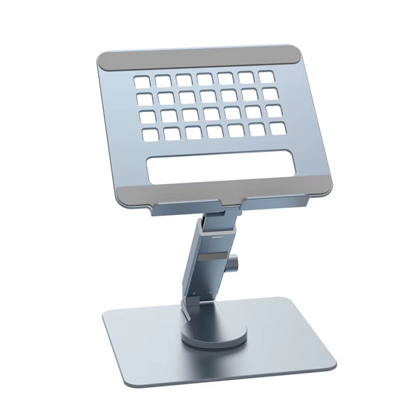 Aluminum Tablet Stand – 360° Rotating Foldable Desk Holder