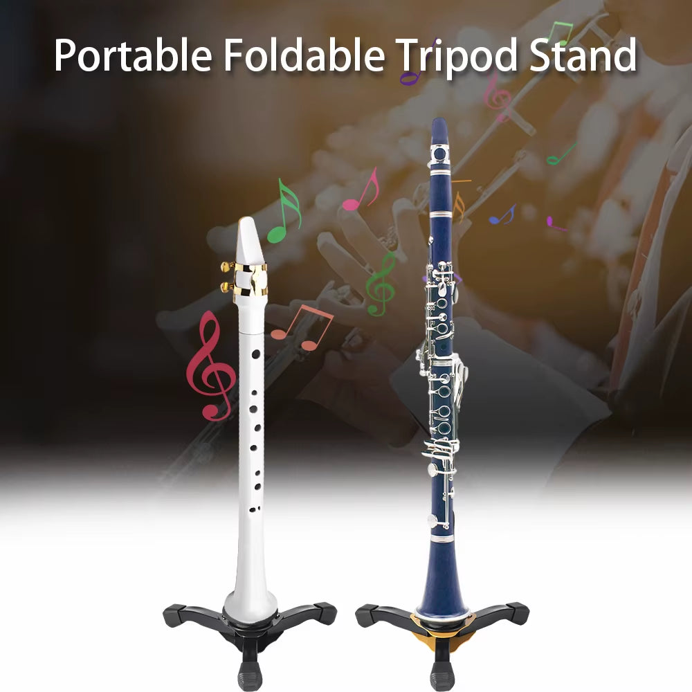 Foldable Wind Instrument Stand for Flute, Clarinet and Oboe – image 7