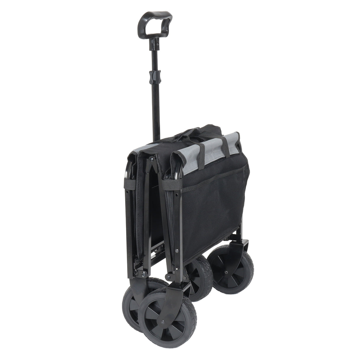 Collapsible Wagon with Wheels, 3-in-1 Folding Utility Cart, 220 lb – image 12