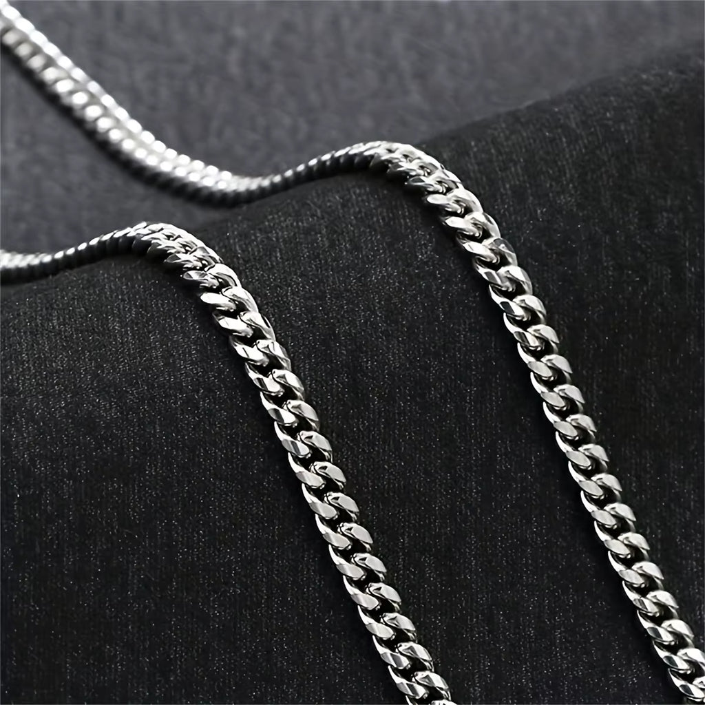 Cuban Chain Promise Necklace for Him – image 3
