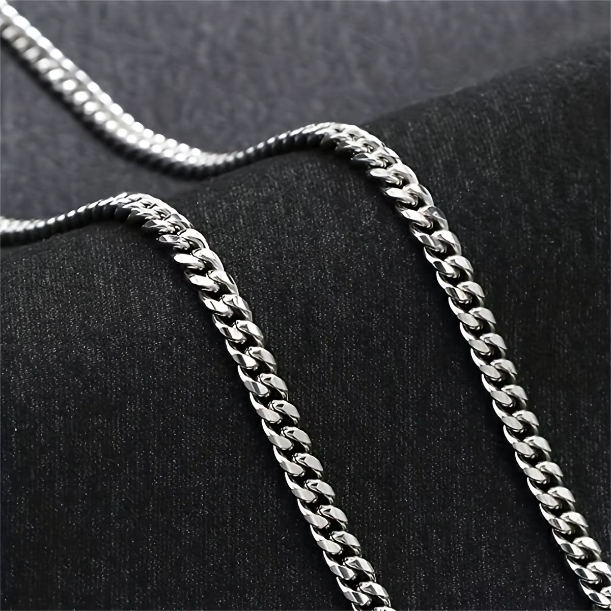 Cuban Chain Promise Necklace for Him – image 3