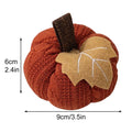 Knitted Pumpkin Decoration – 9 cm Soft Fall Pumpkin Ornament – image 14