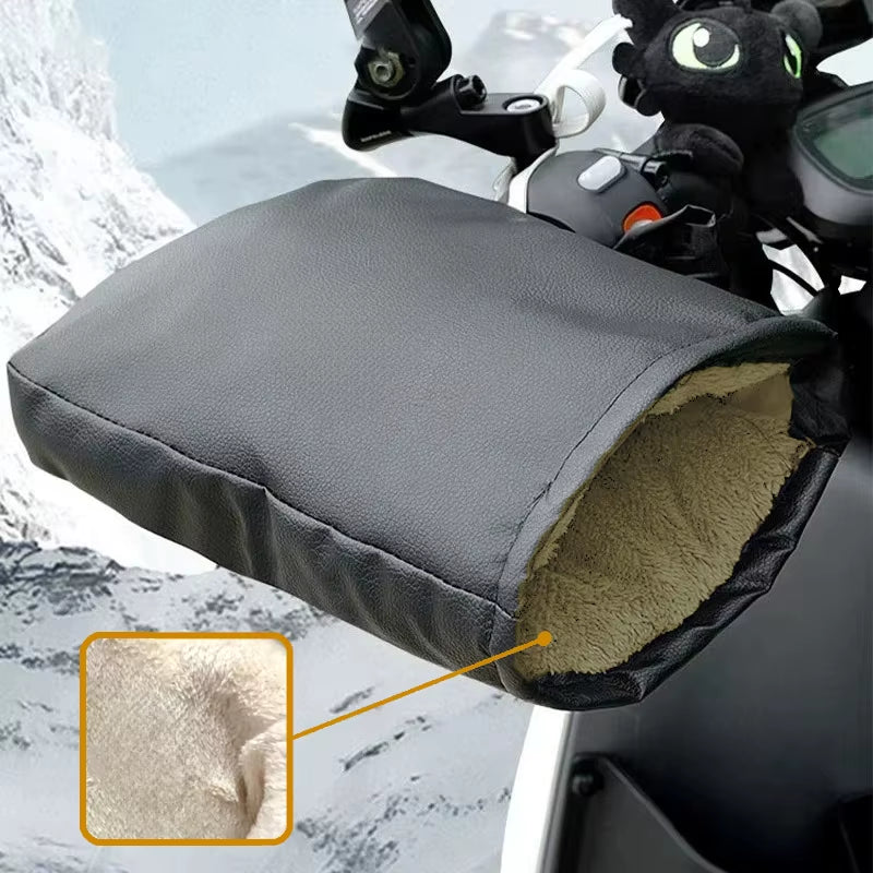 Farm ATV Handlebar Muffs, Windproof Winter Mitts for Quad & Motorcycle – image 1