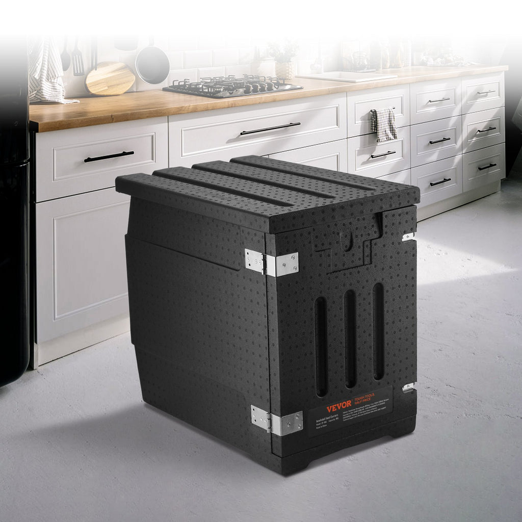 Insulated Food Pan Carrier 82 Qt, Front Loading Catering Hot Box – image 1