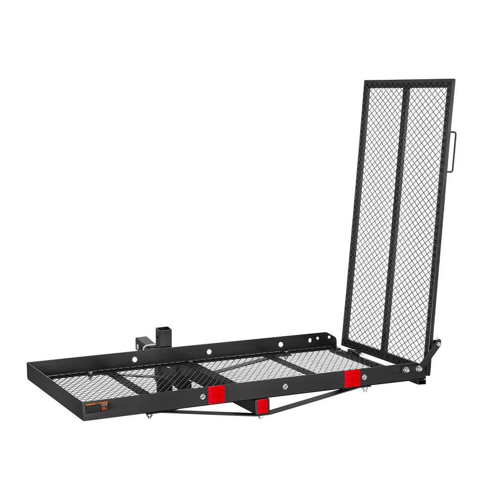Hitch Mobility Scooter Carrier 500 lb with Ramp, Height Adjustable