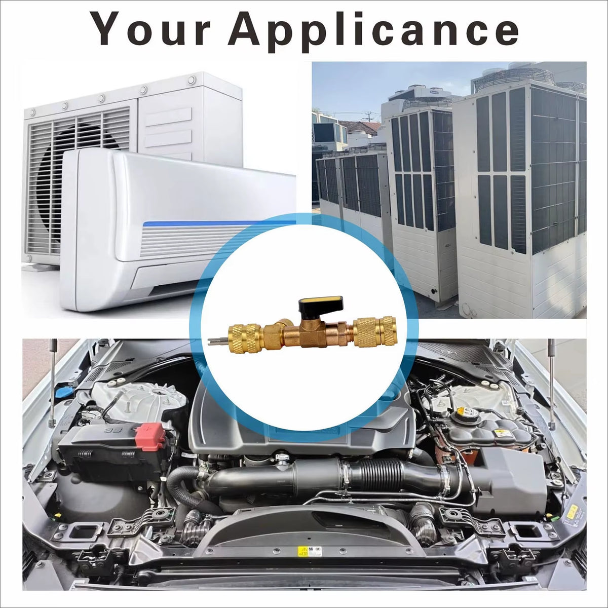 HVAC Valve Core Remover Installer – 1/4 and 5/16 in Ports