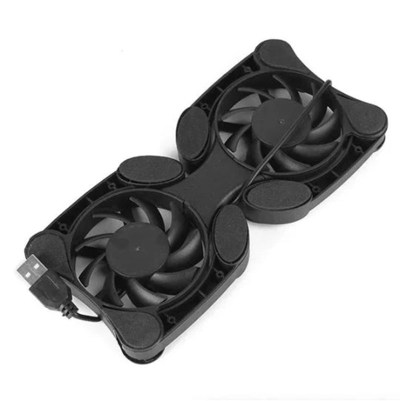 Laptop Cooling Pad, Slim Dual-Fan USB Cooler Stand – image 14