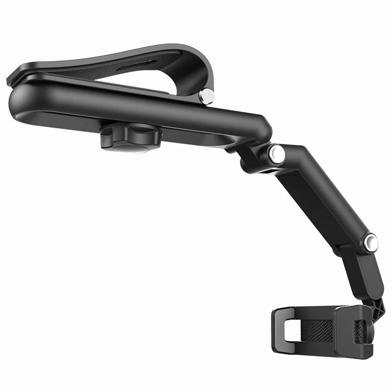 Sun Visor Phone Holder – 360° Rotating Clip Mount for Car