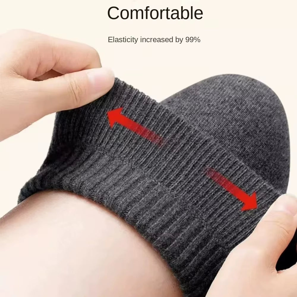 Knee Warmers, Thick Fleece-Lined Thermal Leg Sleeves, 1 Pair – image 5