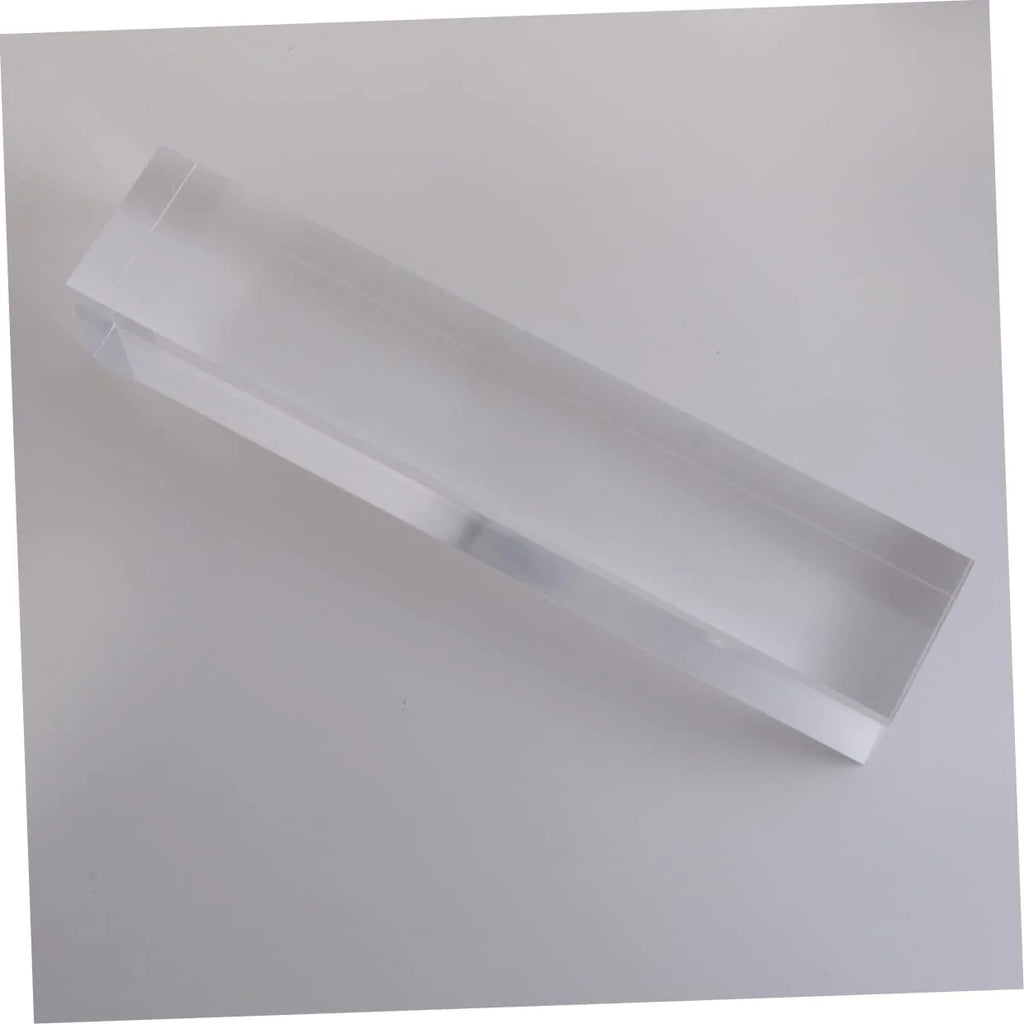 Earring Holder, Clear Acrylic Column Jewelry Display Stand – image 6