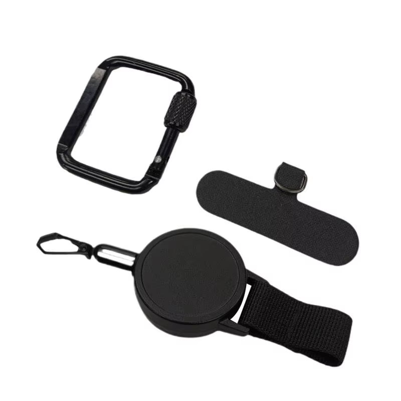 Retractable Phone Tether – Anti-Drop Lanyard with Carabiner – image 4