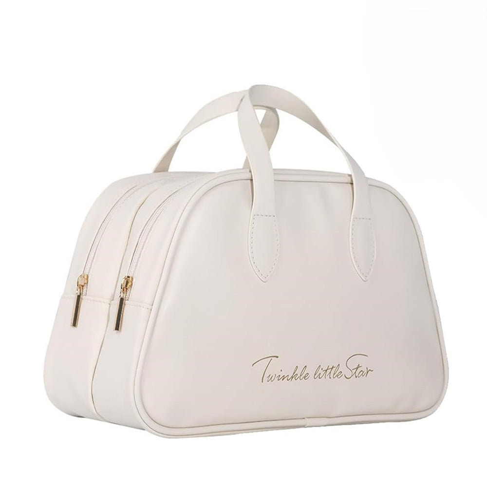 Makeup Bag Set, Water-Resistant PU Travel Cosmetic Organizer
