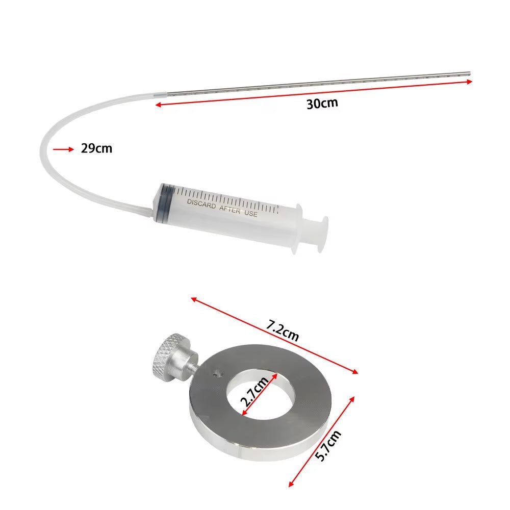 Motorcycle Fork Oil Level Tool, 60 ml Syringe Gauge, 0-300 mm – image 3