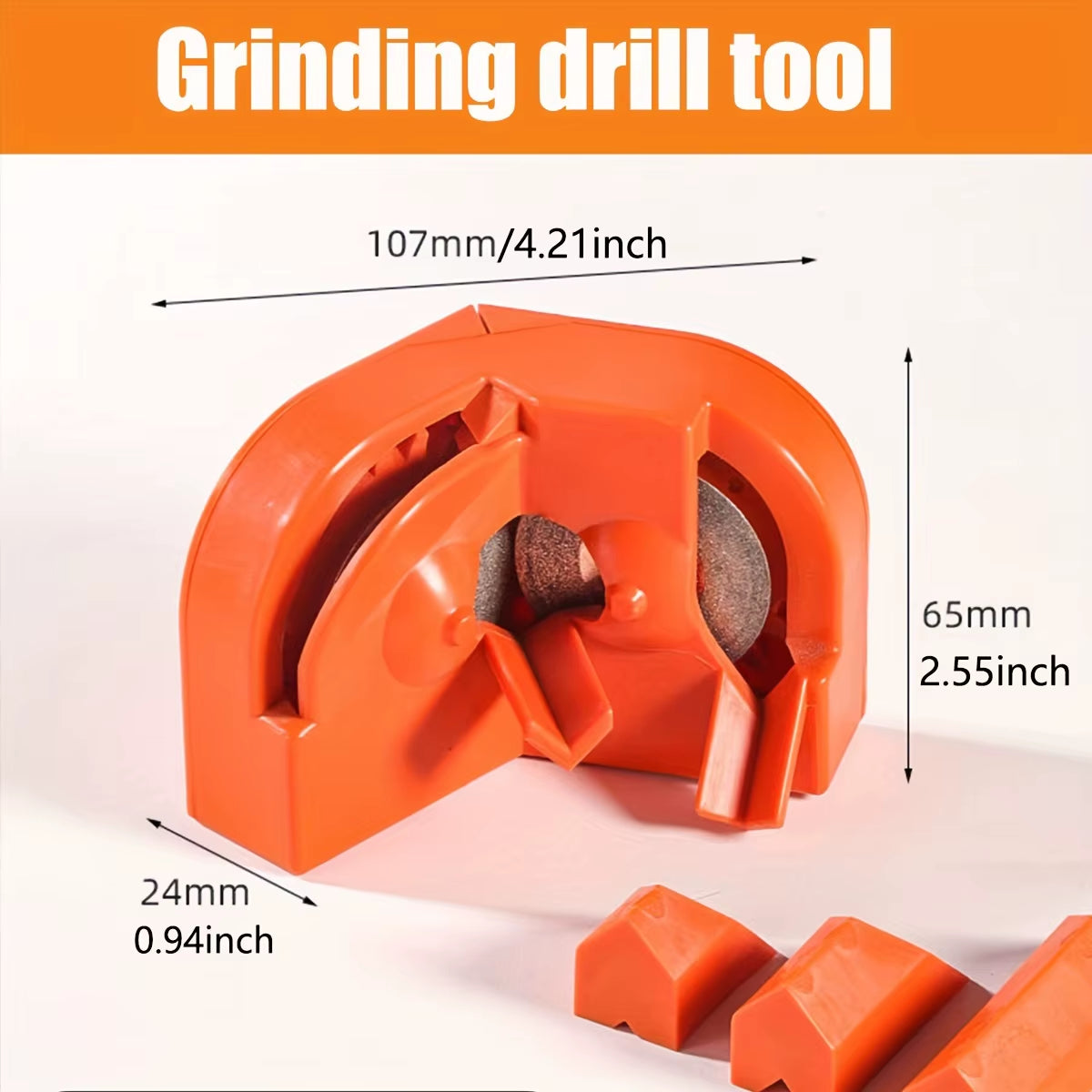 Drill Bit Sharpener 2–16mm – Twist Drill Grinding Tool