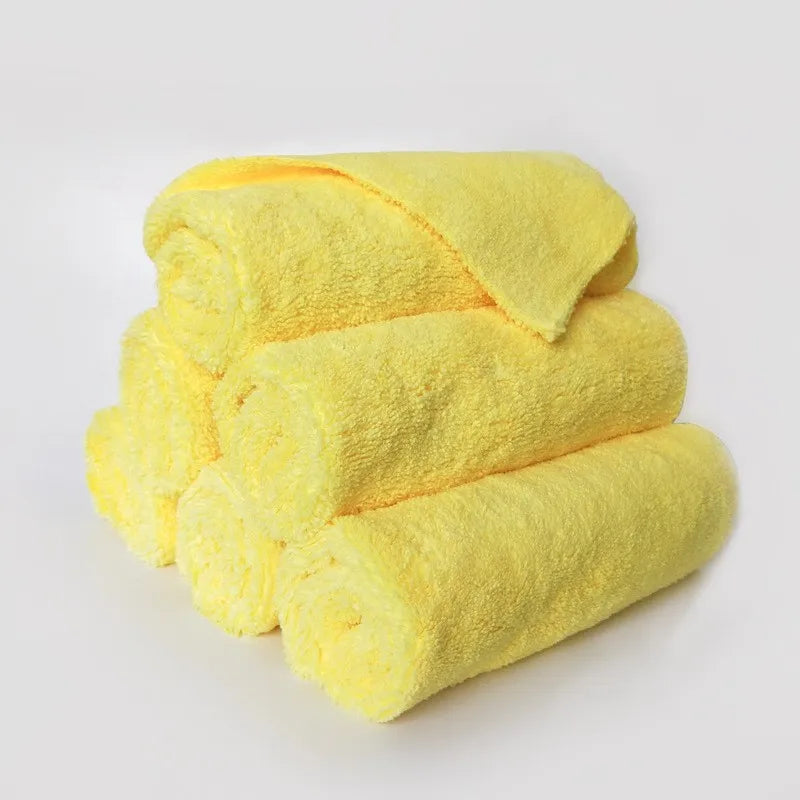 5-Pack Microfiber Car Wash & Drying Towels – image 3
