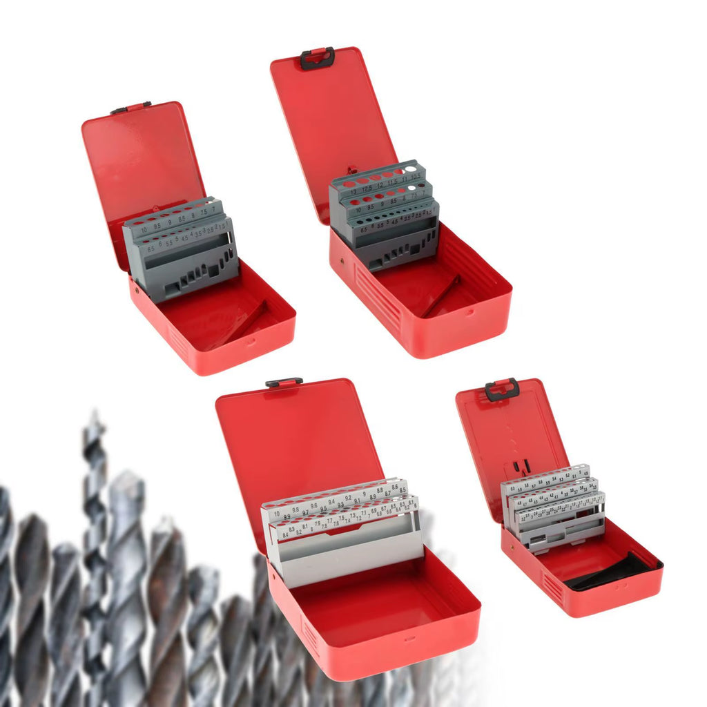 Drill Bit Index Case – Metal Bit Organizer Box – image 4