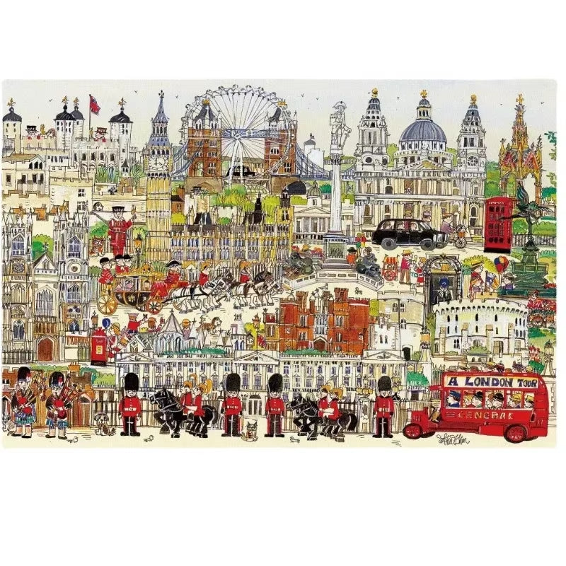Jigsaw Puzzle 1000 Piece, London Landmarks – image 2
