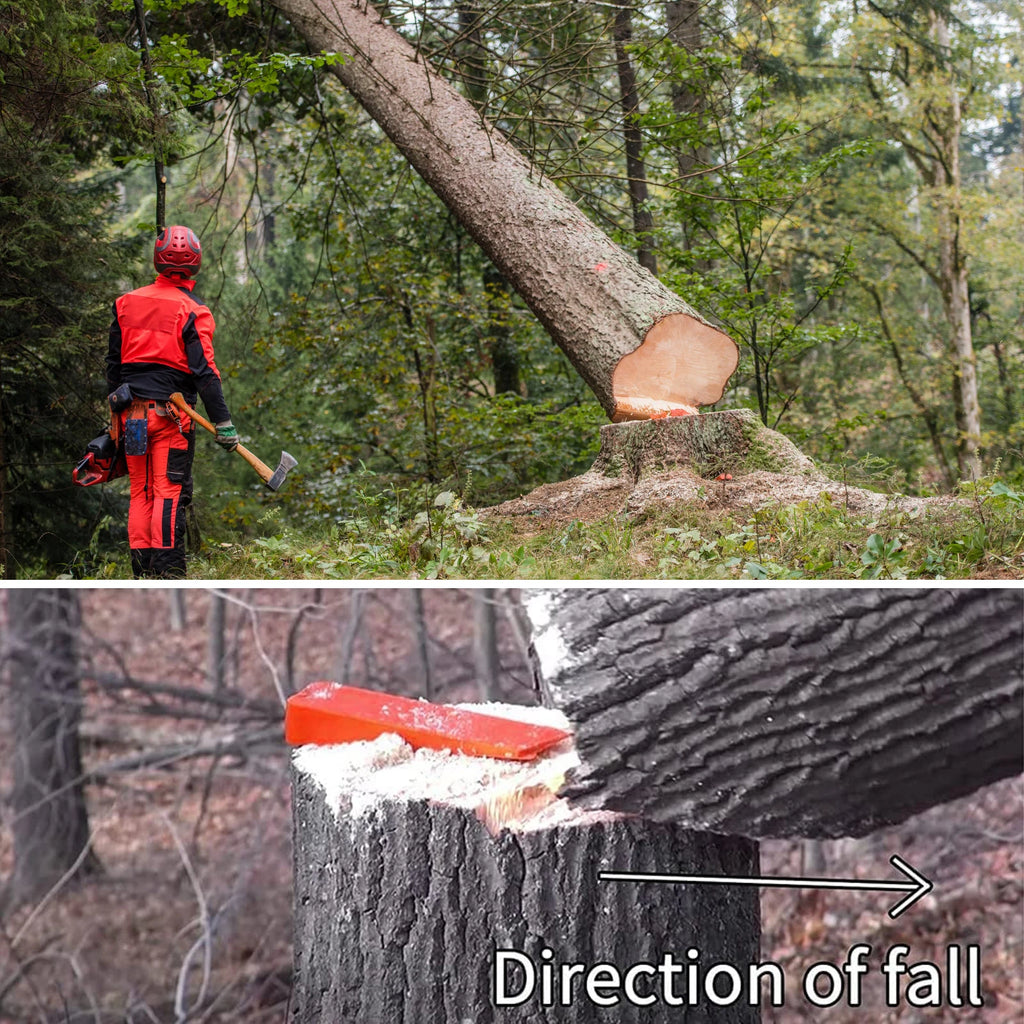 Felling Wedges 3-Pack for Chainsaw Tree Cutting, Landscaping & Logging – image 5