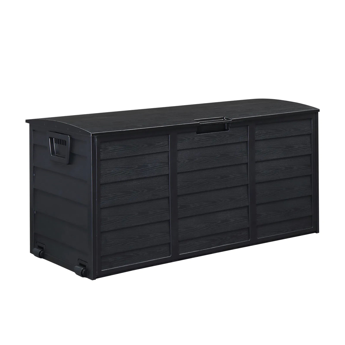 75 Gallon Deck Box with Lockable Lid and Wheels, Outdoor Storage – image 10