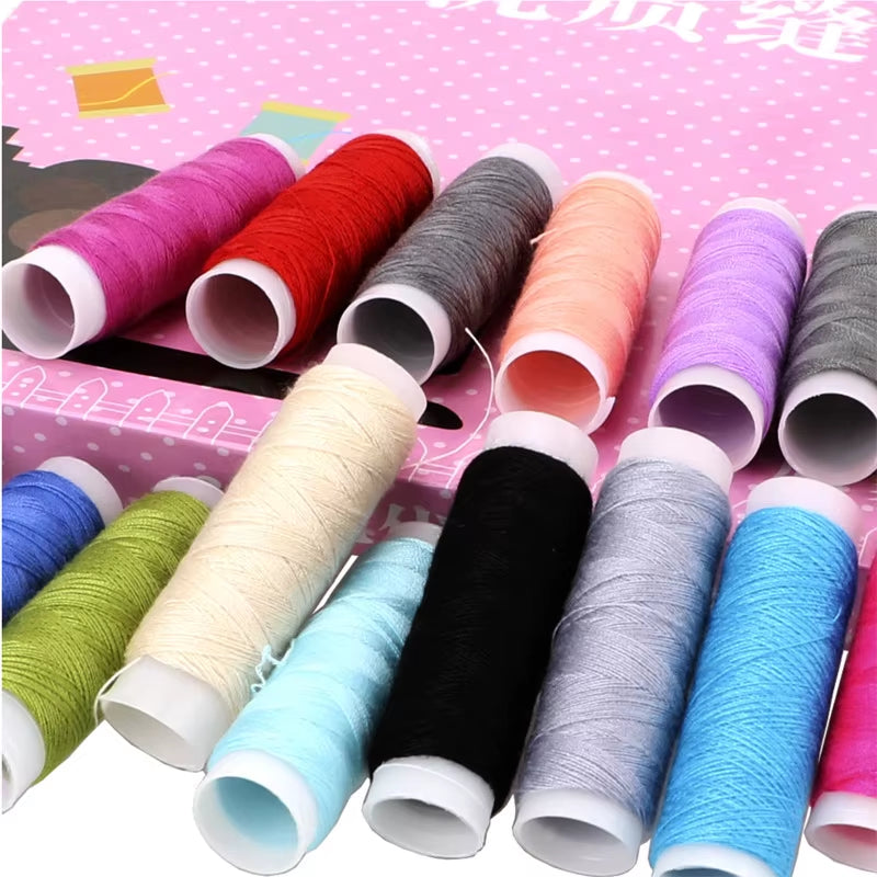 Sewing Thread Set - 39 Spools Mixed-Color Polyester Thread – image 5