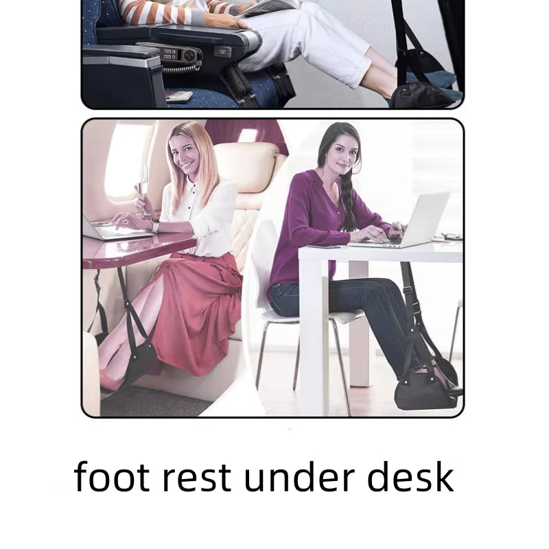 Under Desk Foot Hammock, Adjustable Footrest – image 4