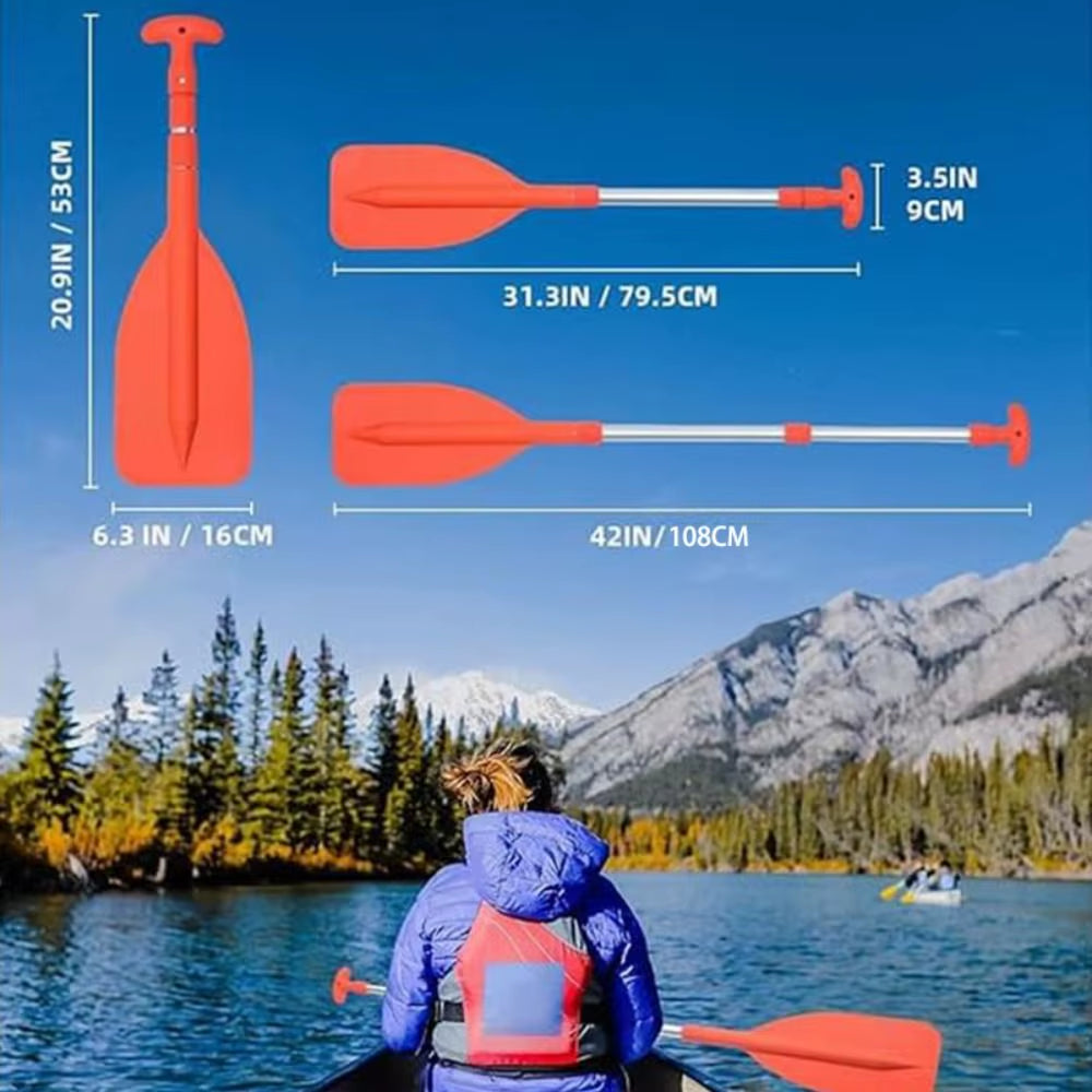 Telescoping Boat Paddle, 21-42 In, Aluminum Shaft – image 6