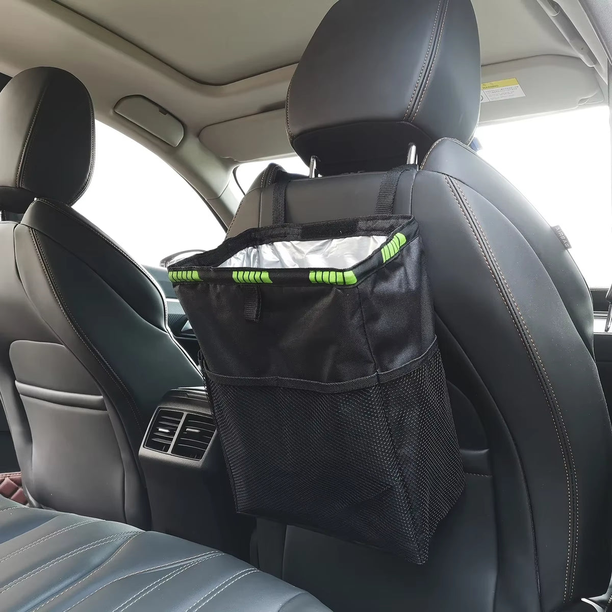 Foldable Car Trash Can - Waterproof Large Capacity Hanging Garbage Bin