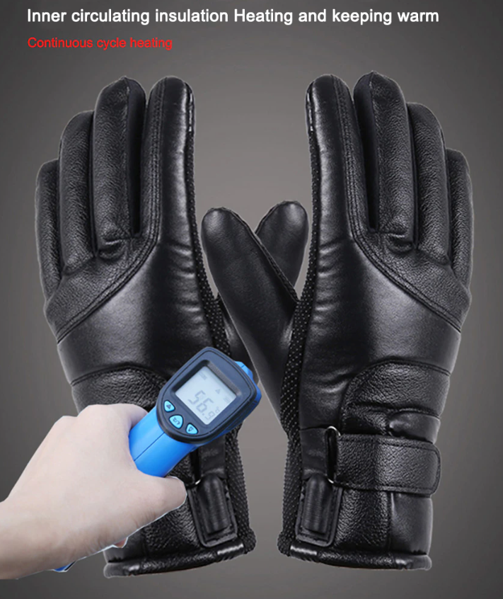 USB Heated Gloves – Touchscreen Windproof Winter Hand Warmers