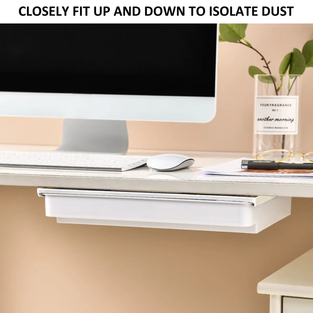 Self-Adhesive Under Desk Drawer, Hidden Pull-Out Tray – image 5