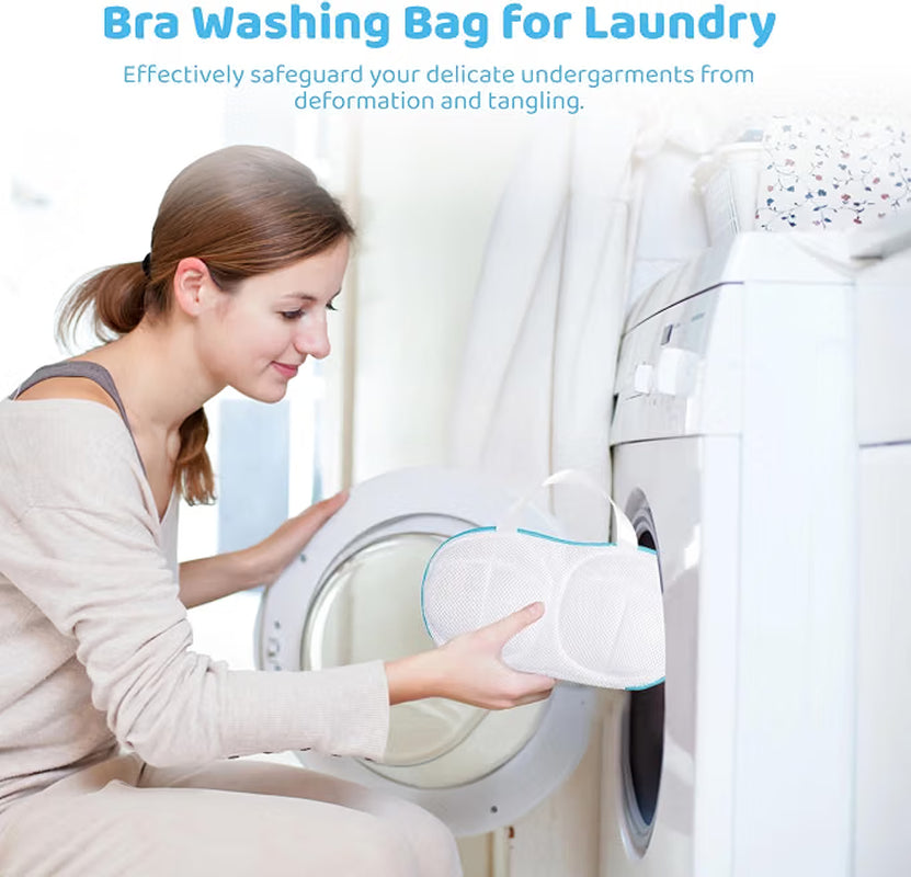 Bra Washing Bags 3 Pcs – Mesh Laundry Bags with Zippers and Handles – image 5