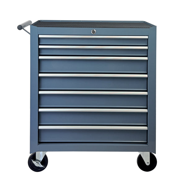 7 Drawer Rolling Tool Chest with Wheels Steel Mechanic Cabinet