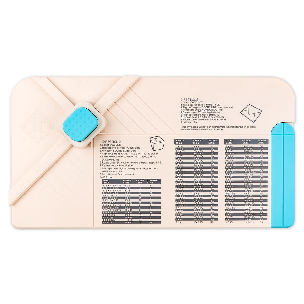 Envelope Punch Board – 3-in-1 Envelope, Gift Box & Bow Maker with Scoring Tool – image 3