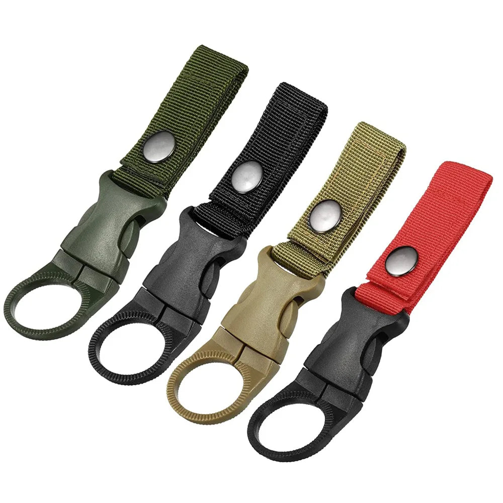 Water Bottle Carabiner Clip, Backpack Webbing Holder for Hiking – image 5