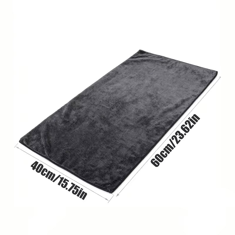 Car Drying Towel – 1400 GSM Twisted Loop Microfiber 60 x 40 cm – image 7