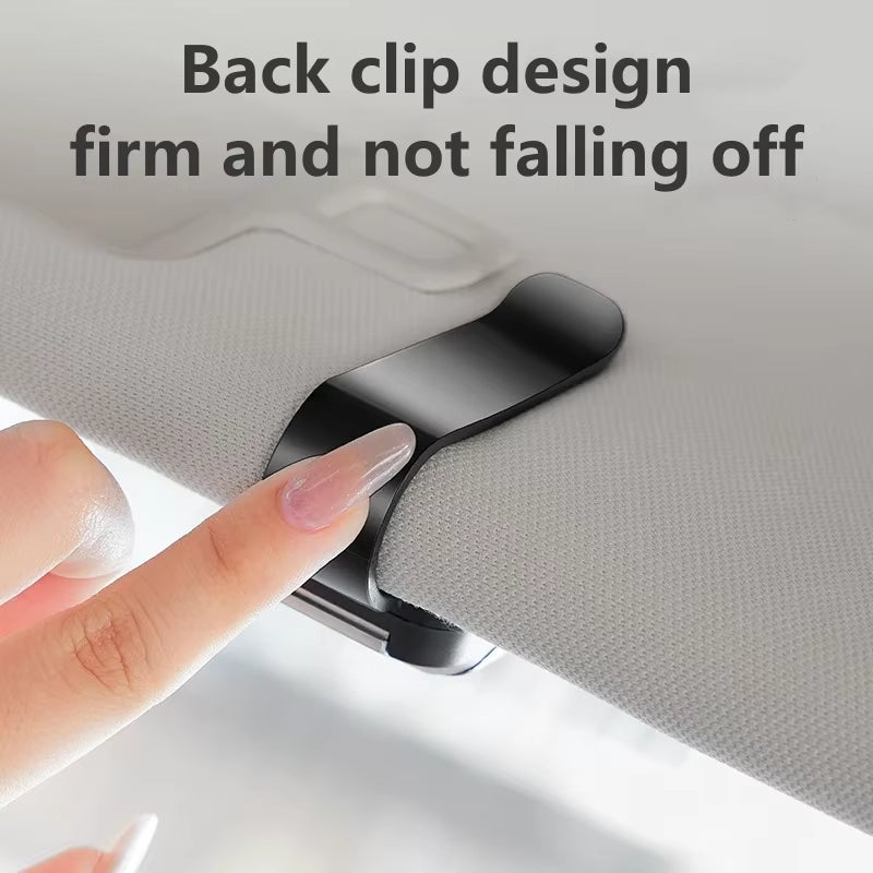 Sun Visor Glasses Clip – Car Eyeglass Holder with Alloy Buckle – image 4