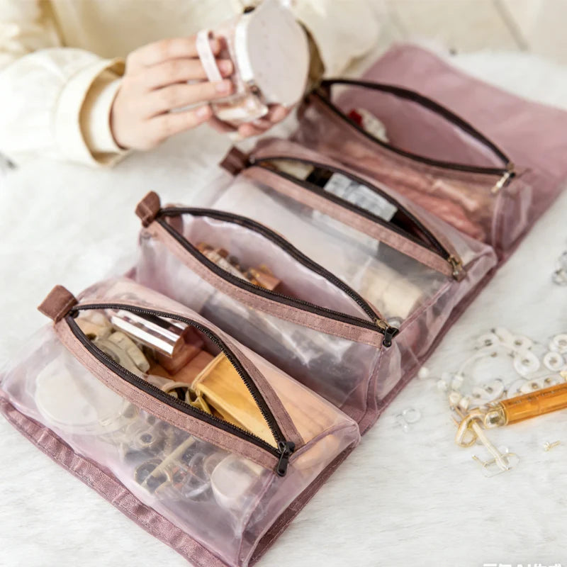 Storage Bag Set, 4 in 1 Dustproof Organizer for Travel & Bath – image 4