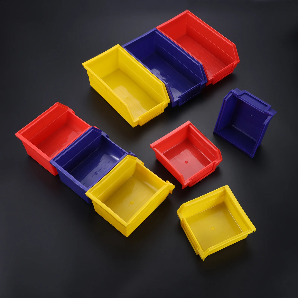 Stackable Pegboard Storage Bins for Garage & Workshop – image 4