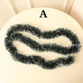 Christmas Ribbon Garland - 2 m Decorative Tree Ribbon