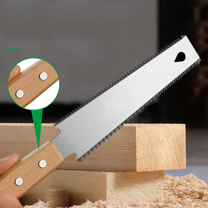 Japanese Style Pull Saw - Fine Tooth Flush Cut Woodworking Hand Saw – image 3